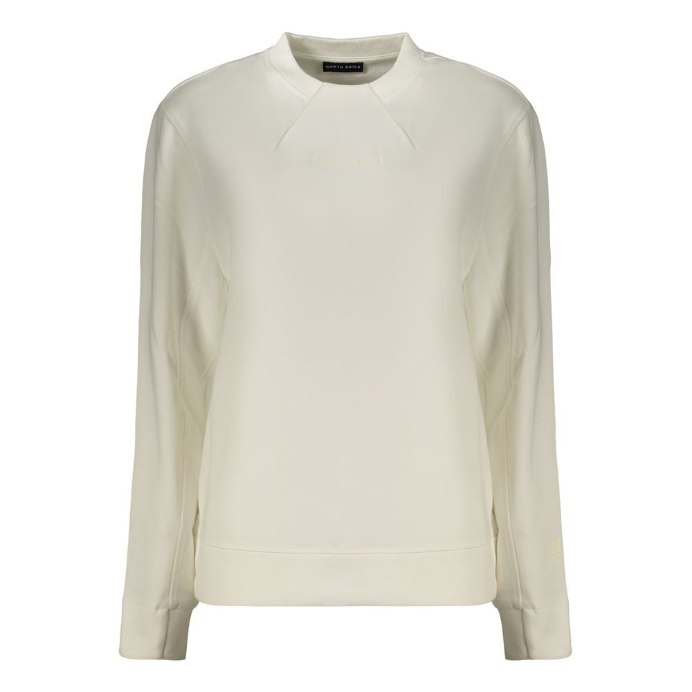 North Sails White Cotton Women's Sweatshirt