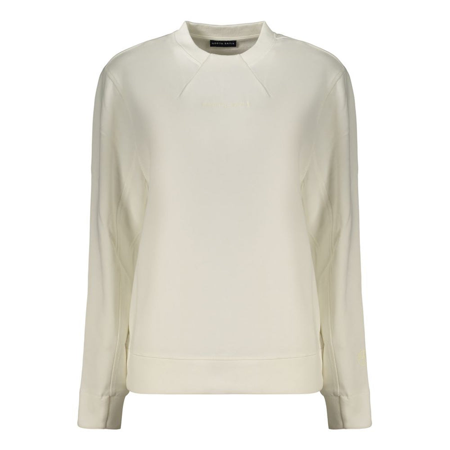 North Sails White Cotton Women's Sweatshirt