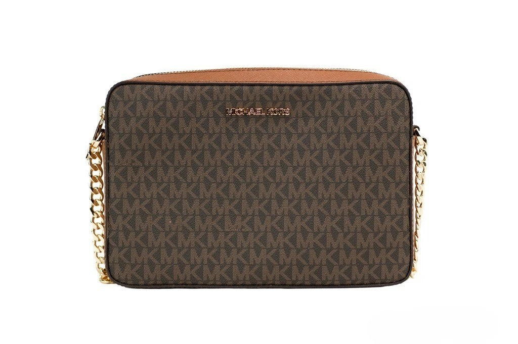 Michael Kors East West Crossbody Bag (Brown SIgnature)
