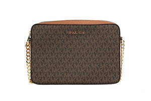 Michael Kors East West Crossbody Bag (Brown SIgnature)