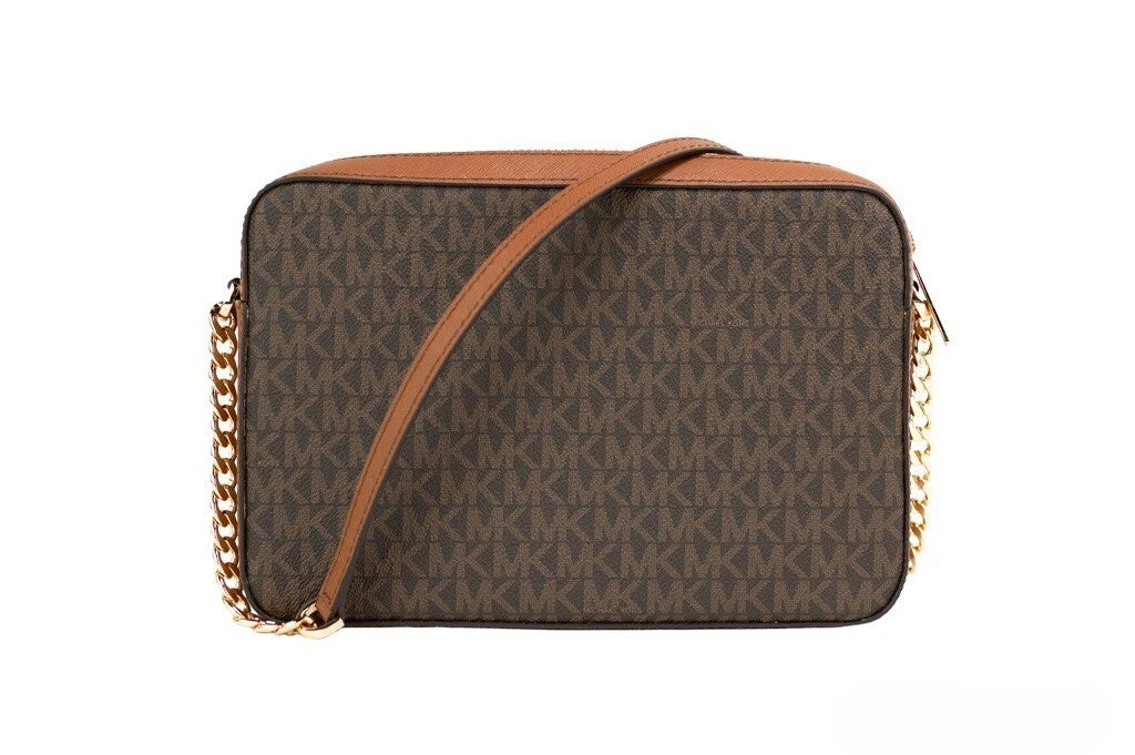Michael Kors East West Crossbody Bag (Brown SIgnature)