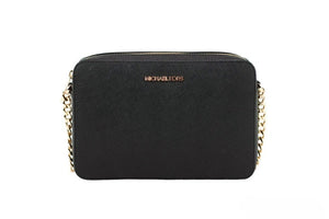 Michael Kors East West Crossbody Bag (Black/Gold)