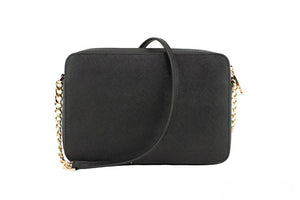 Michael Kors East West Crossbody Bag (Black/Gold)