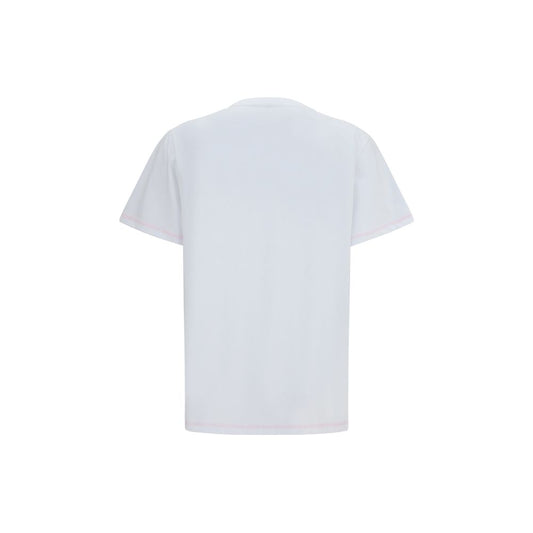 Ganni White Cotton T-Shirt