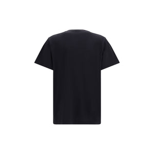 Ganni Black Cotton T-Shirt