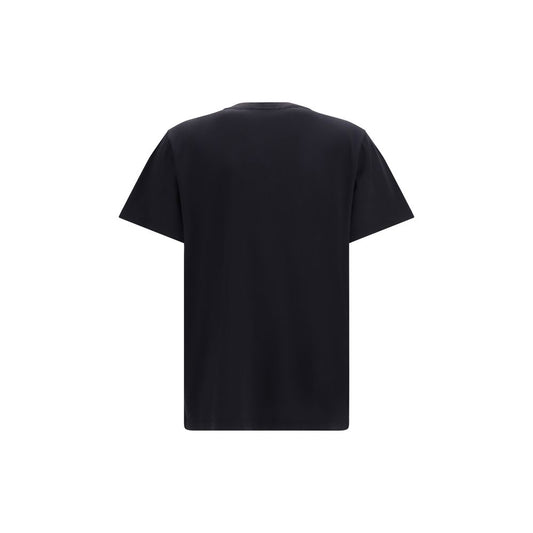Ganni Black Cotton T-Shirt