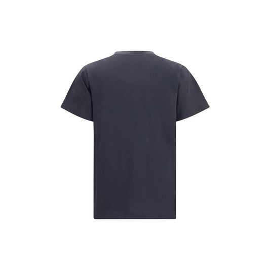 Ganni Black Cotton T-Shirt