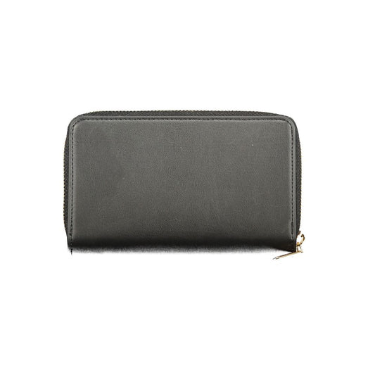 Mario Valentino Nero Polyurethane Women's Wallet