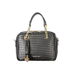 Mario Valentino Black Polyurethane Women's Bag