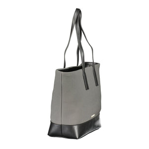 Mario Valentino Nero Poliuretano Women's Shoulder Bag