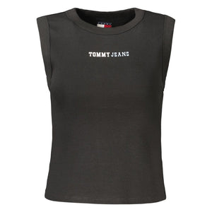 Tommy Hilfiger Black Cotton Women's Tank Top
