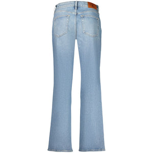 Calvin Klein Azzurro Cotton Women's Jeans