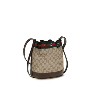 Gucci Beige Cotton Handbag
