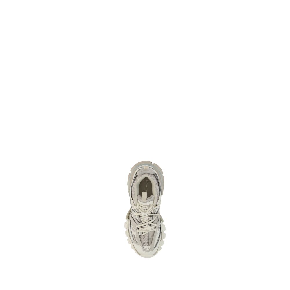 White sneaker on a white background