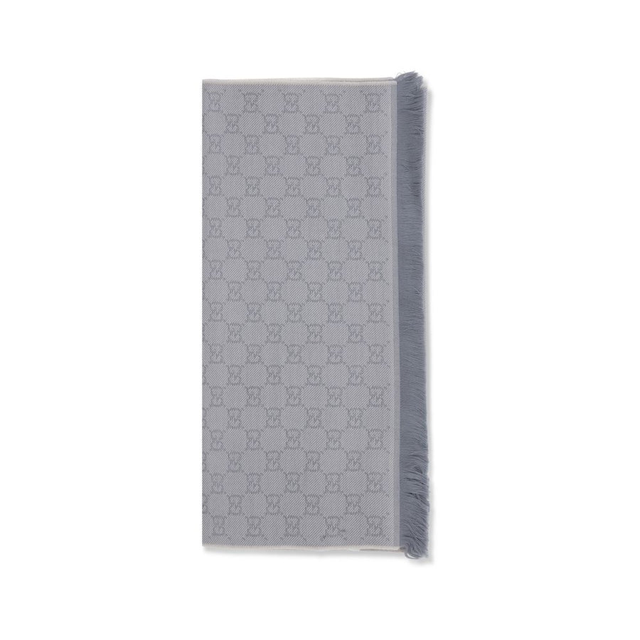 Gucci Gray Wool Oves Aries Scarf