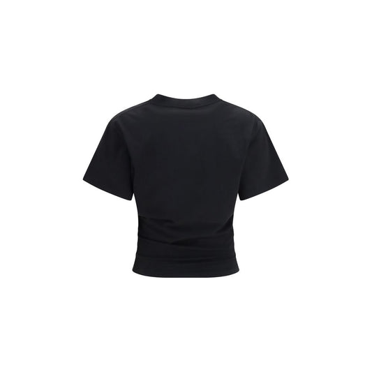 Balenciaga Black Cotton T-Shirt