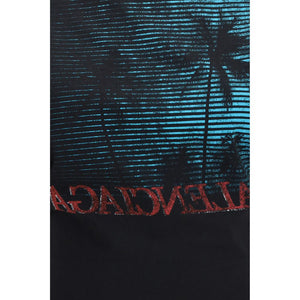 Balenciaga Black Cotton T-Shirt