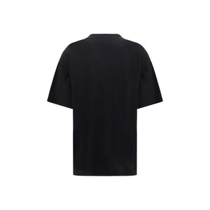 Balenciaga Black Cotton T-Shirt