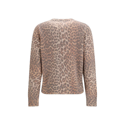 Ganni Beige Wool Oves Aries Sweatshirt