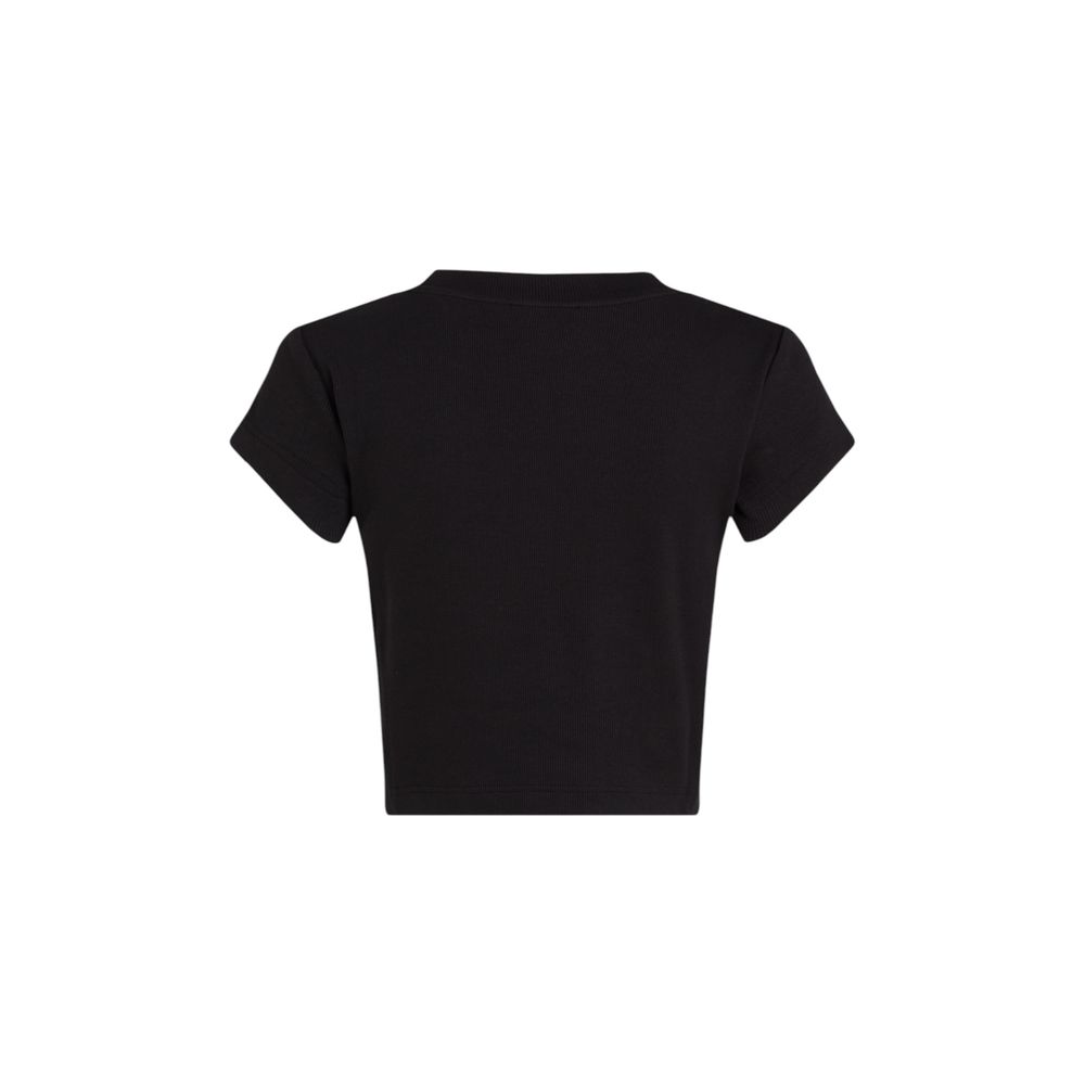 Calvin Klein Jeans Black Cotton T-Shirt