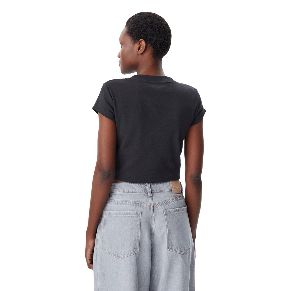 Calvin Klein Jeans Black Cotton T-Shirt