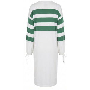 Malo White Cotton Women's Dress
