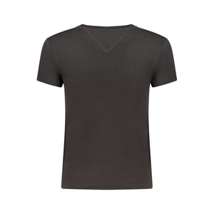 Tommy Hilfiger Black Cotton Womens T-Shirt