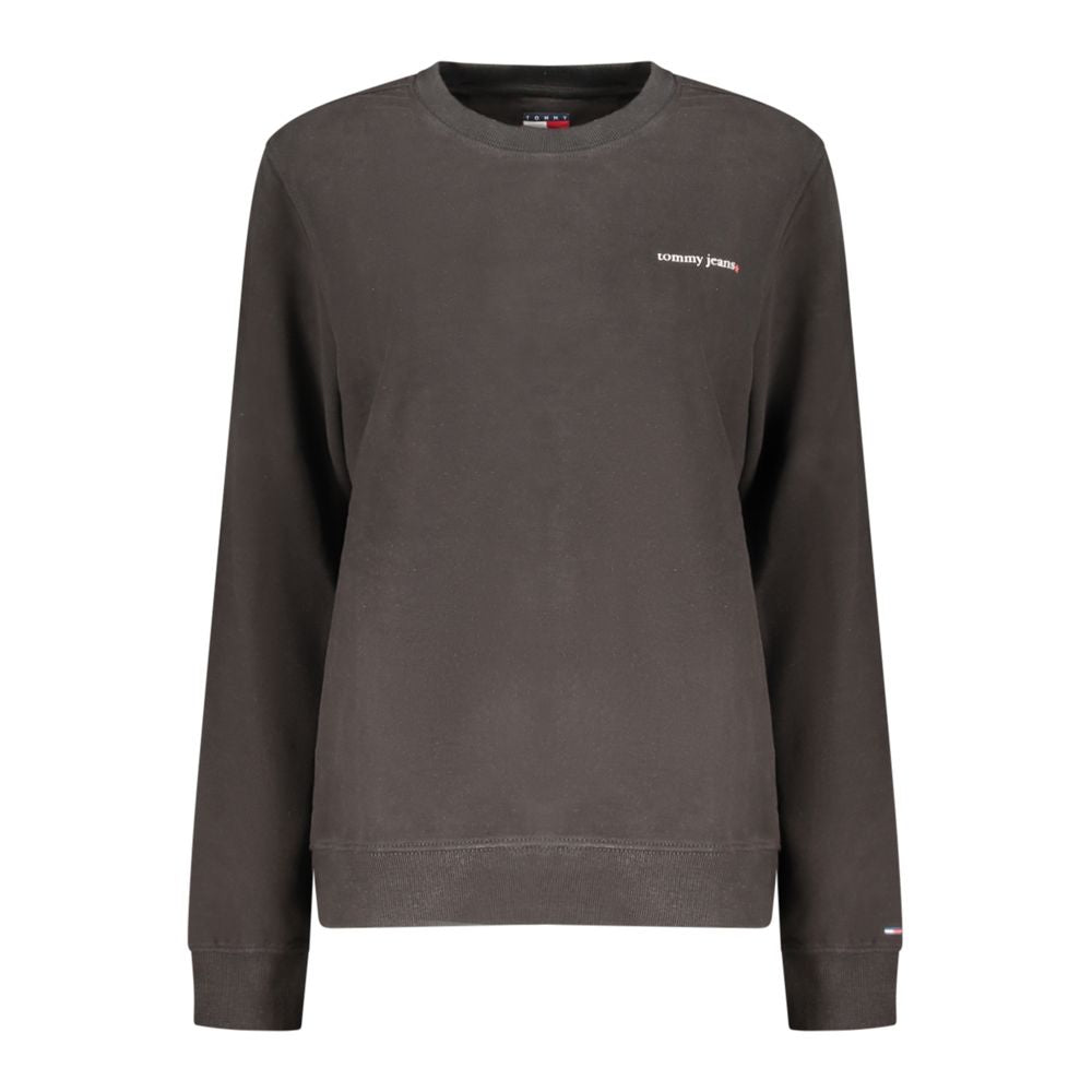 Tommy Hilfiger Black Cotton Women's Sweatshirt