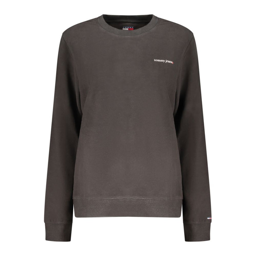 Tommy Hilfiger Black Cotton Women's Sweatshirt