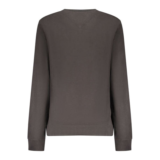 Tommy Hilfiger Black Cotton Women's Sweatshirt