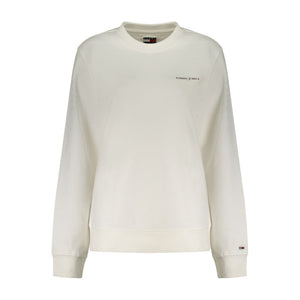 Tommy Hilfiger Bianco Cotton Women's Sweatshirt