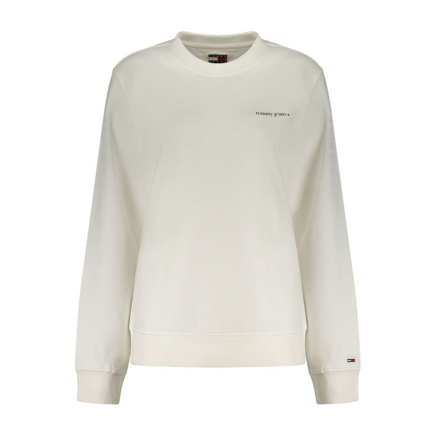 Tommy Hilfiger Bianco Cotton Women's Sweatshirt