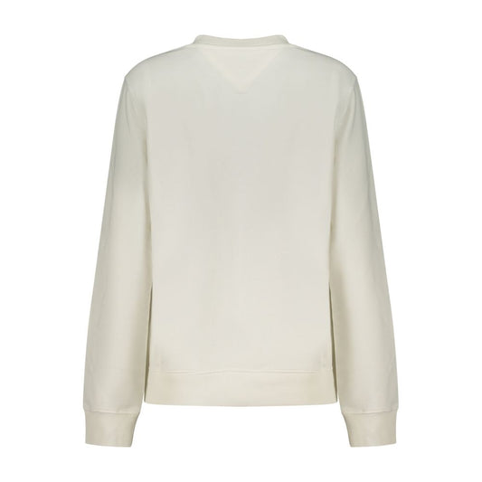 Tommy Hilfiger Bianco Cotton Women's Sweatshirt