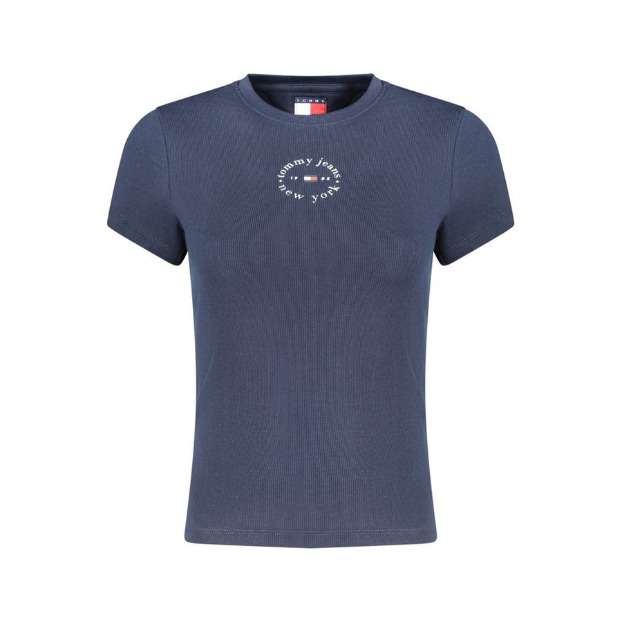 Tommy Hilfiger Blue Cotton Women's T-Shirt