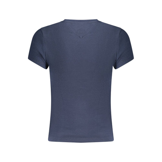 Tommy Hilfiger Blue Cotton Women's T-Shirt