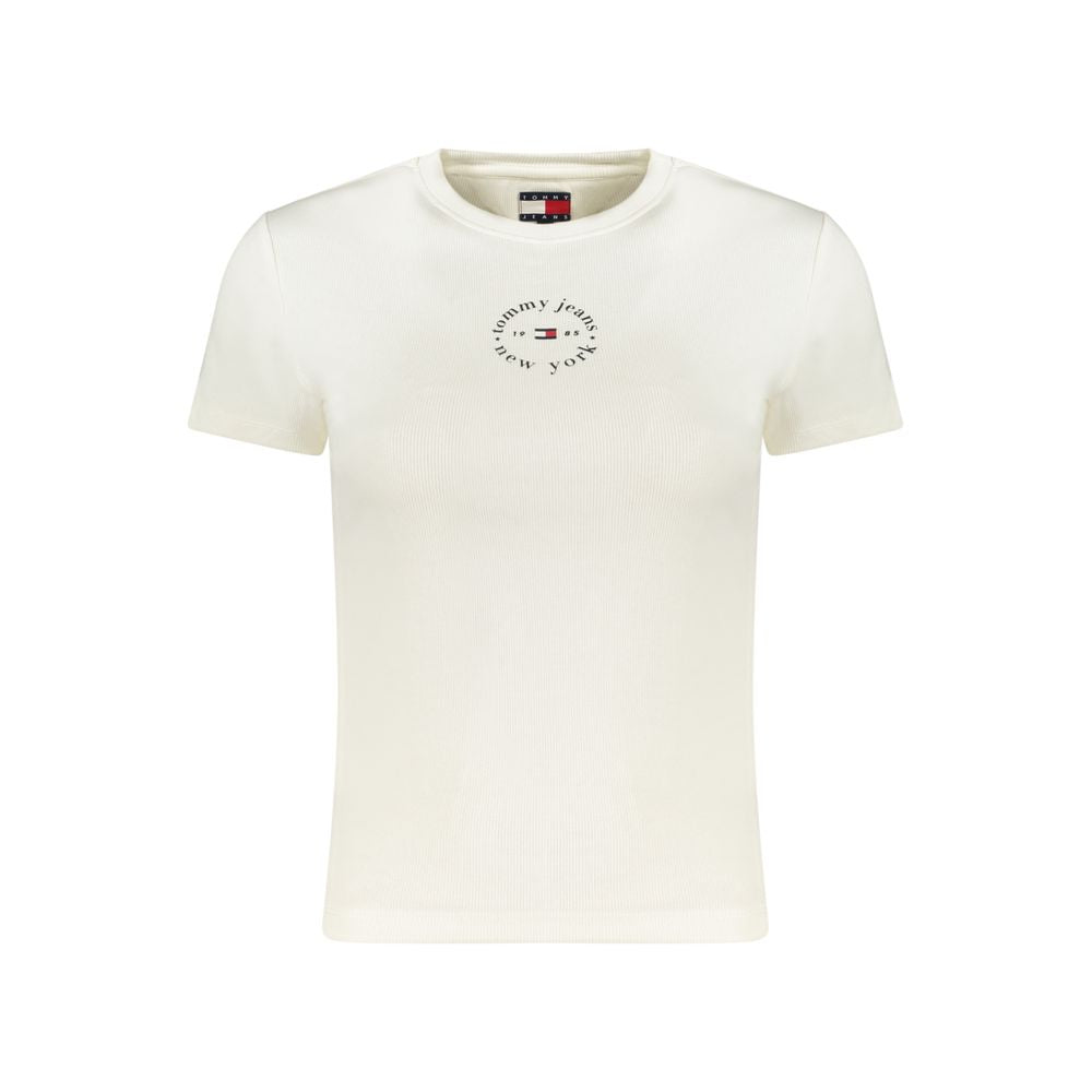 Tommy Hilfiger Bianco Cotton Women T-Shirt