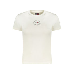Tommy Hilfiger Bianco Cotton Women T-Shirt