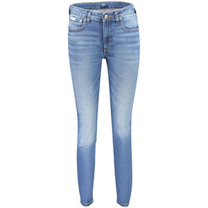 Calvin Klein Blue Cotton Women's Jean