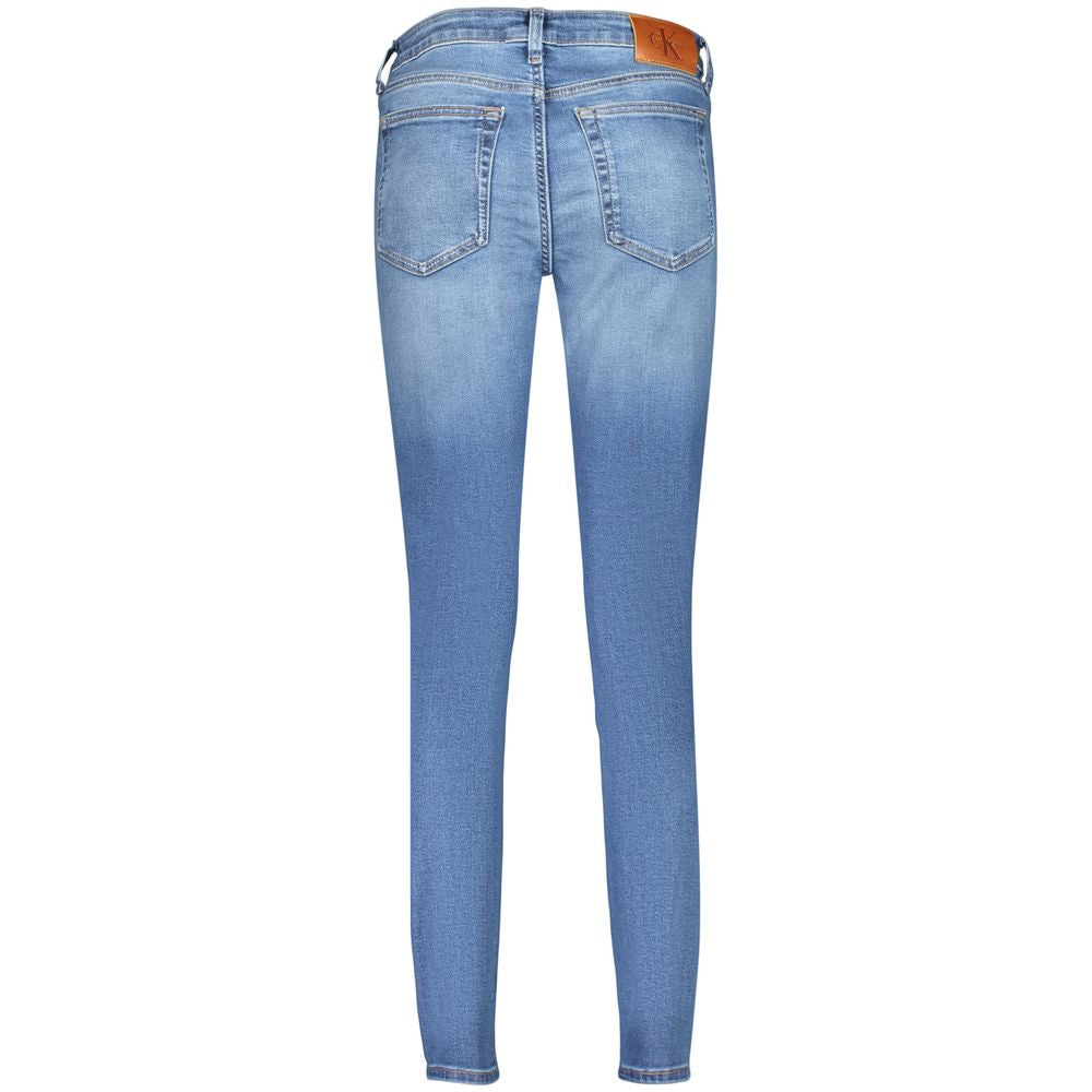 Calvin Klein Blue Cotton Women's Jean