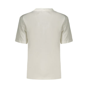 Calvin Klein White Cotton Women's T-Shirt
