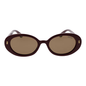 Polaroid Burgundy Polycarbonate Sunglasses