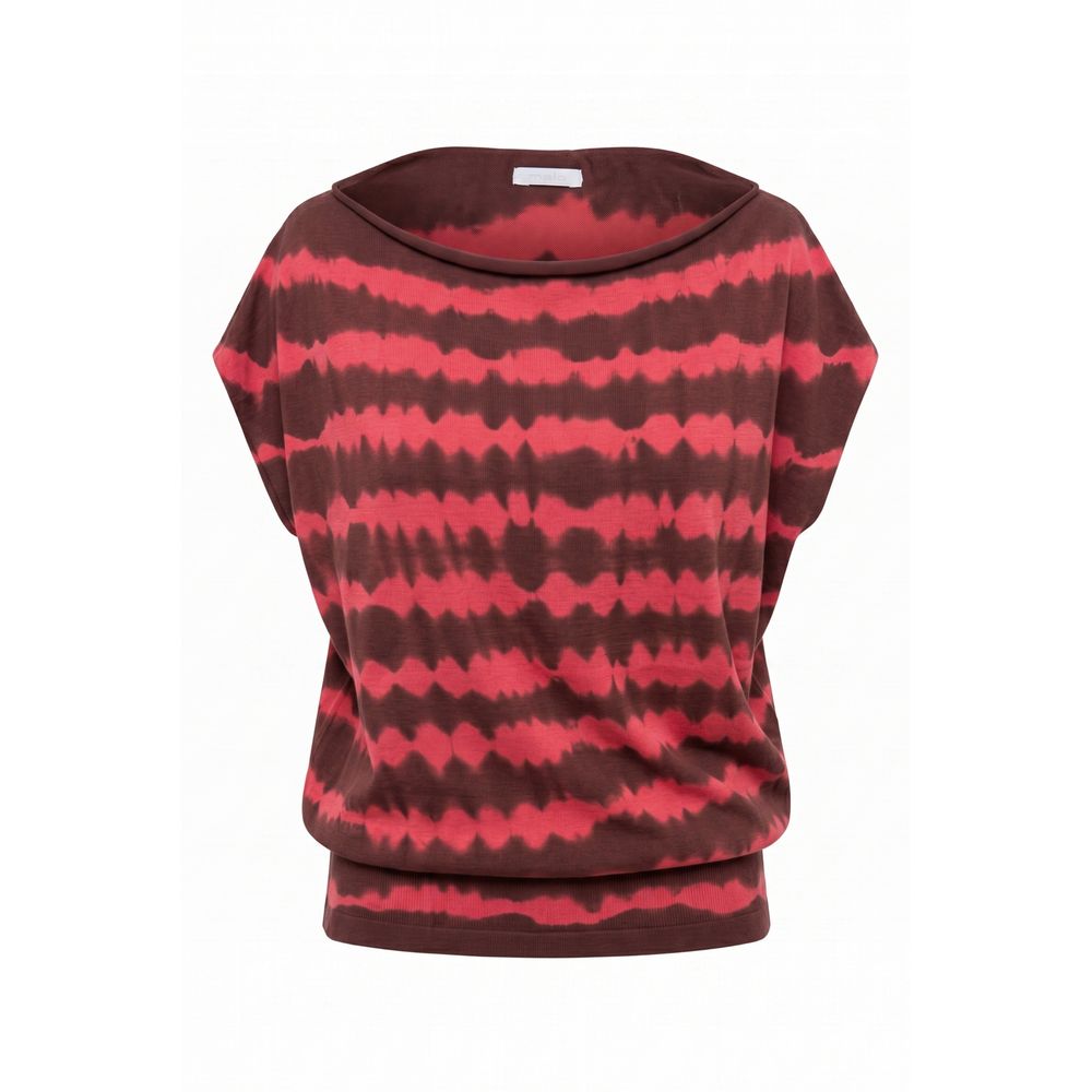 Malo Brown Cotton Women T-Shirt