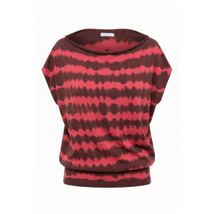 Malo Brown Cotton Women T-Shirt