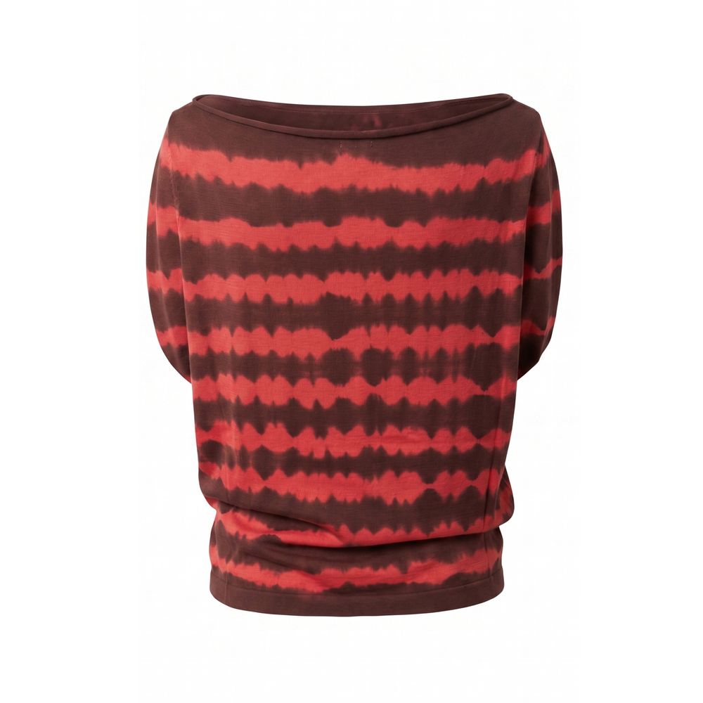 Malo Brown Cotton Women T-Shirt