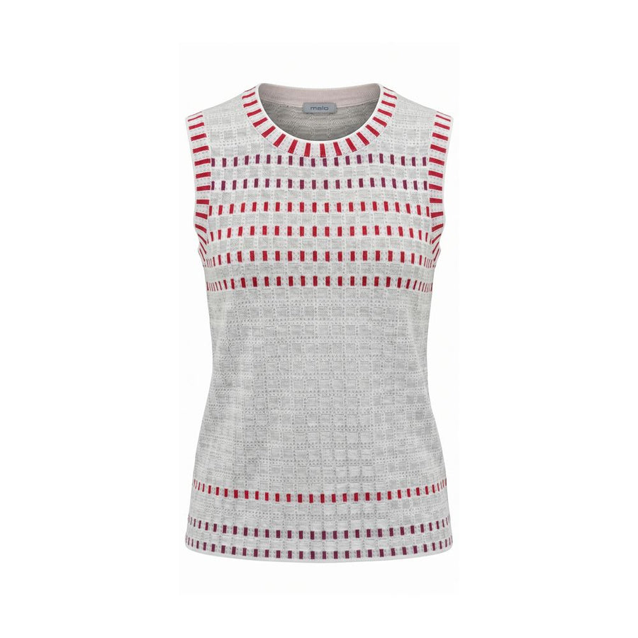 Malo Grey Silk Women Sweater