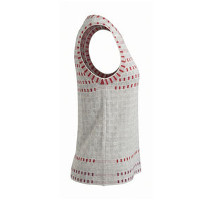Malo Grey Silk Women Sweater