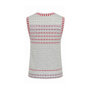 Malo Grey Silk Women Sweater