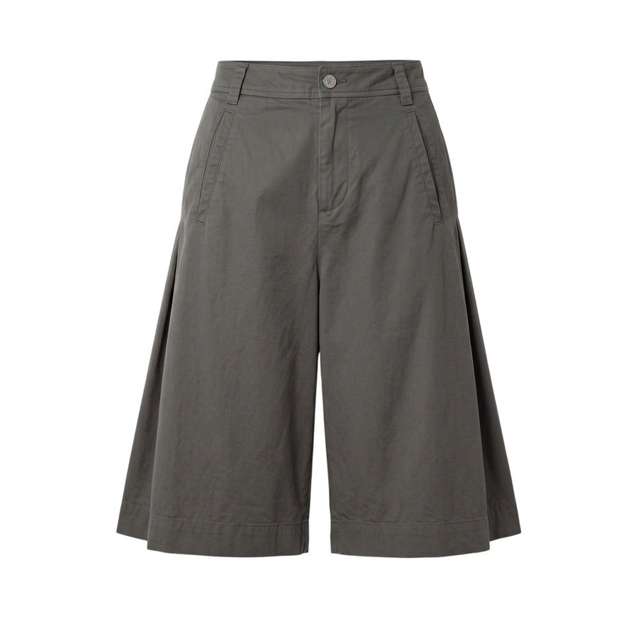 Mr&Mrs Italy Grey Cotton Women Shorts
