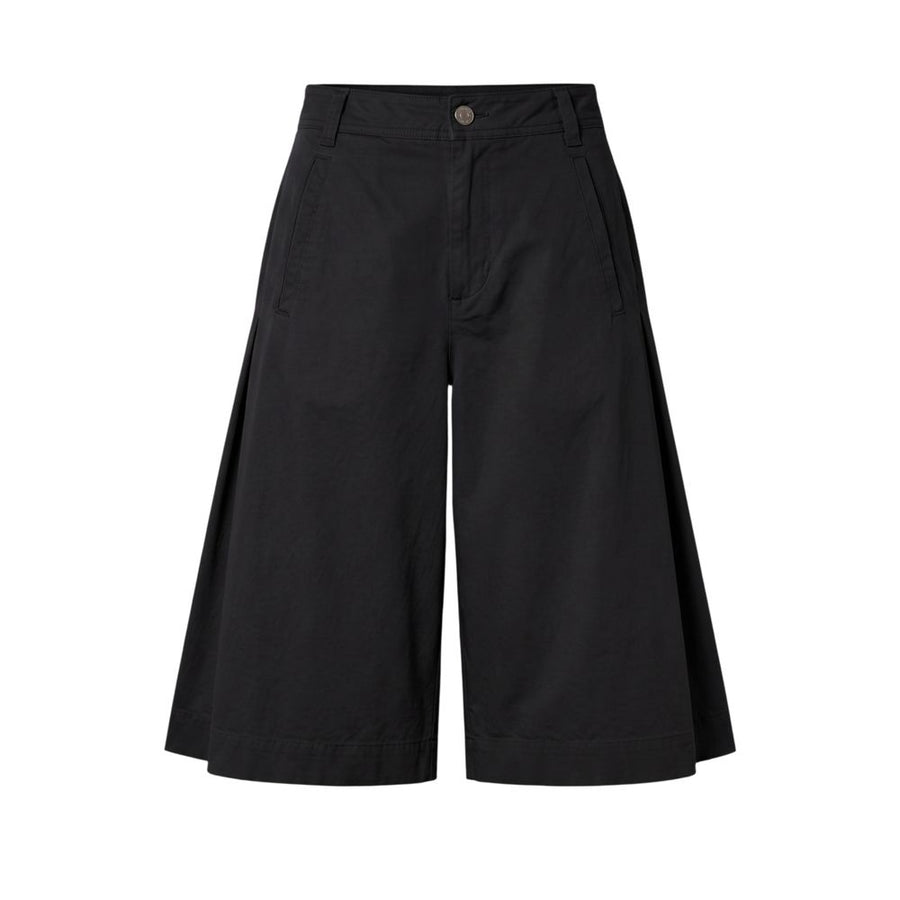 Mr&Mrs Italy Black Cotton Women Shorts