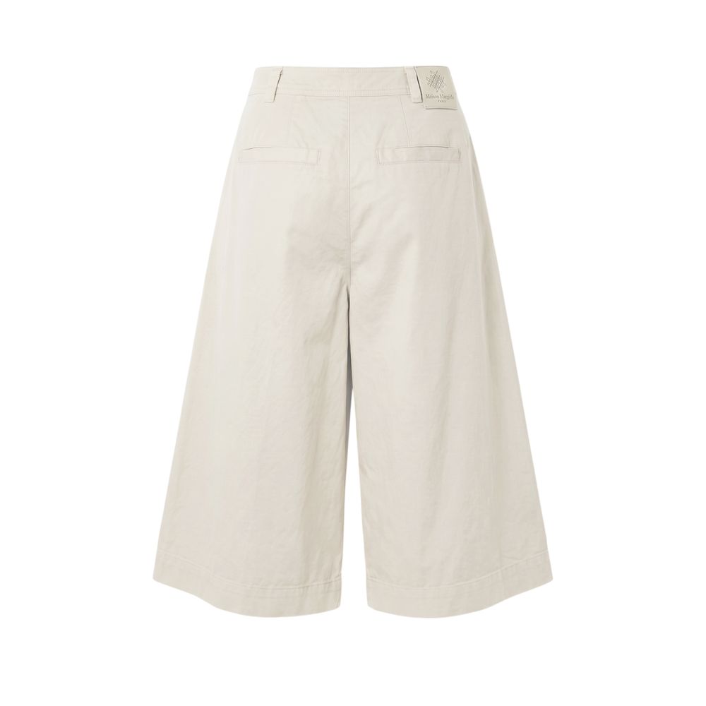 Mr&Mrs Italy White Cotton Women's Shorts